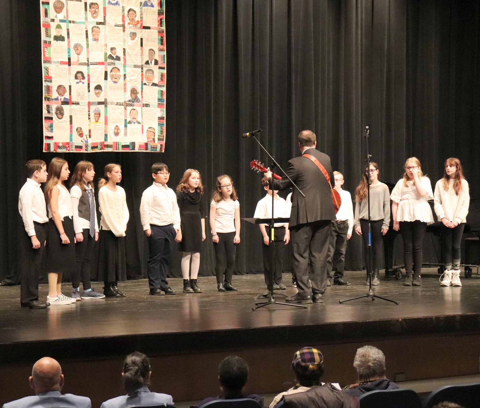 MLK School Tribute Choir