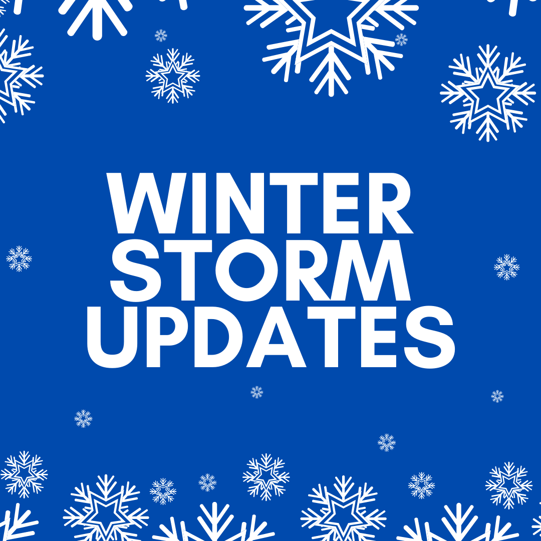 Winter Storm Updates