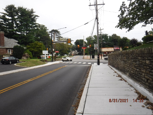 New Traffic Signals at the Intersection of Edge Hill Road and Easton Road