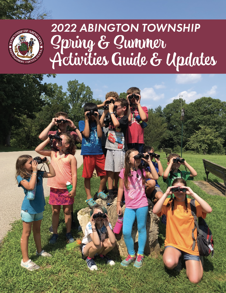 Front Cover 2022 Spring Summer Activities Guide