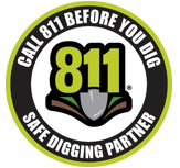 Call 811 before you dig icon