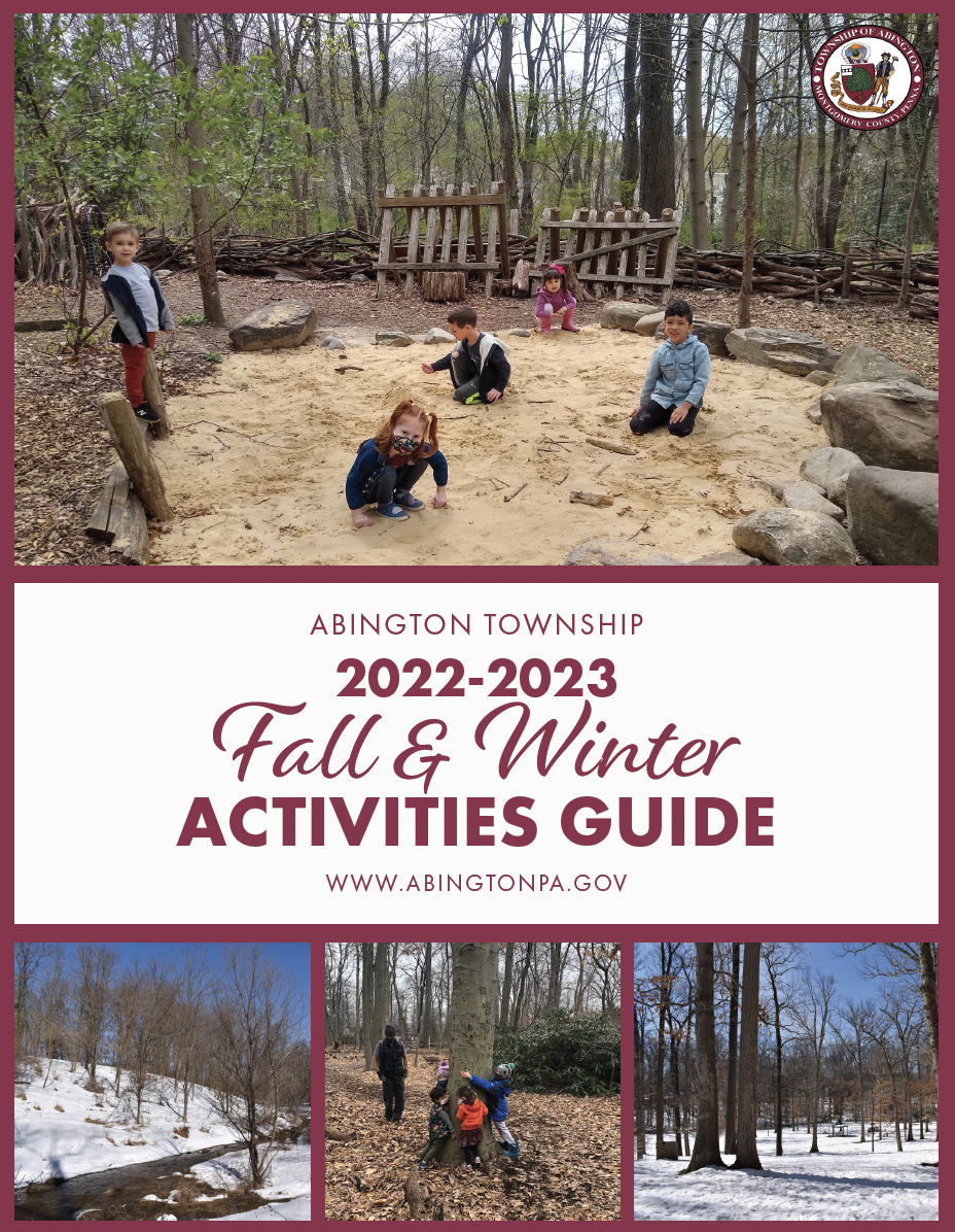 Front Cover 2022-23 Fall Winter Activities Guide