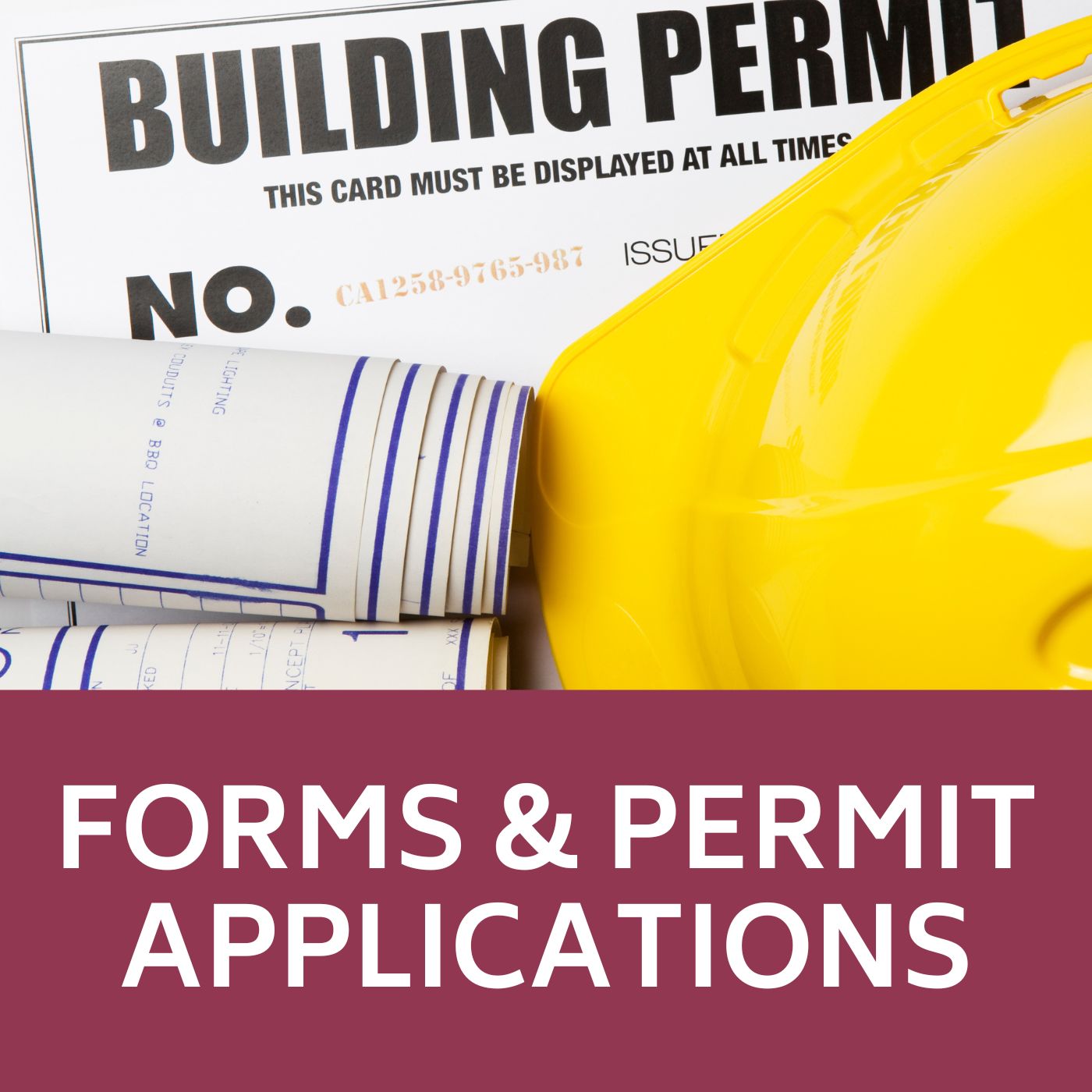 forms and permit applications icon